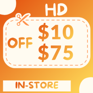 Home Depot $10 Off $75 In-Store