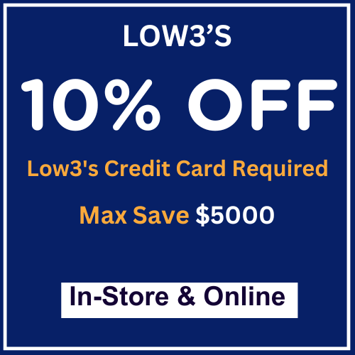 10% Off Lowes In-store - Online