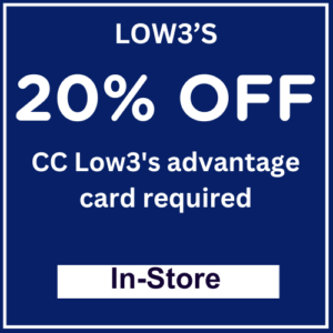 20% Off Lowes In-Store Only
