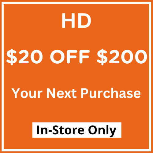 Home Depot $20 Off $200 In-Store