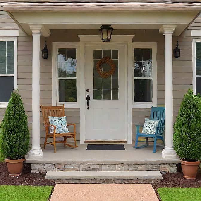 Front Porch Makeover