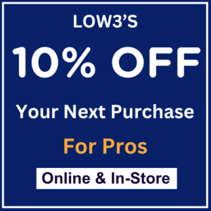 10% Off Lowes Online – In-store