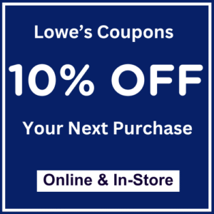 10% Off Lowes Online – In-store