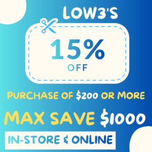 Lowes 15 Percent Off – In-Store Use