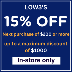 Lowes 15 Percent Off – In-Store Use