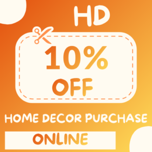Home Depot 10% Off Home Decor (Online Use Only)